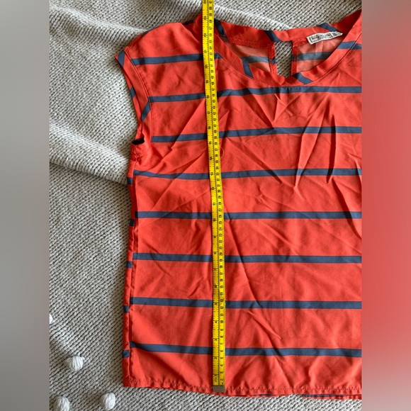 Abercrombie & Fitch Striped Top, split back - Picture 6 of 8